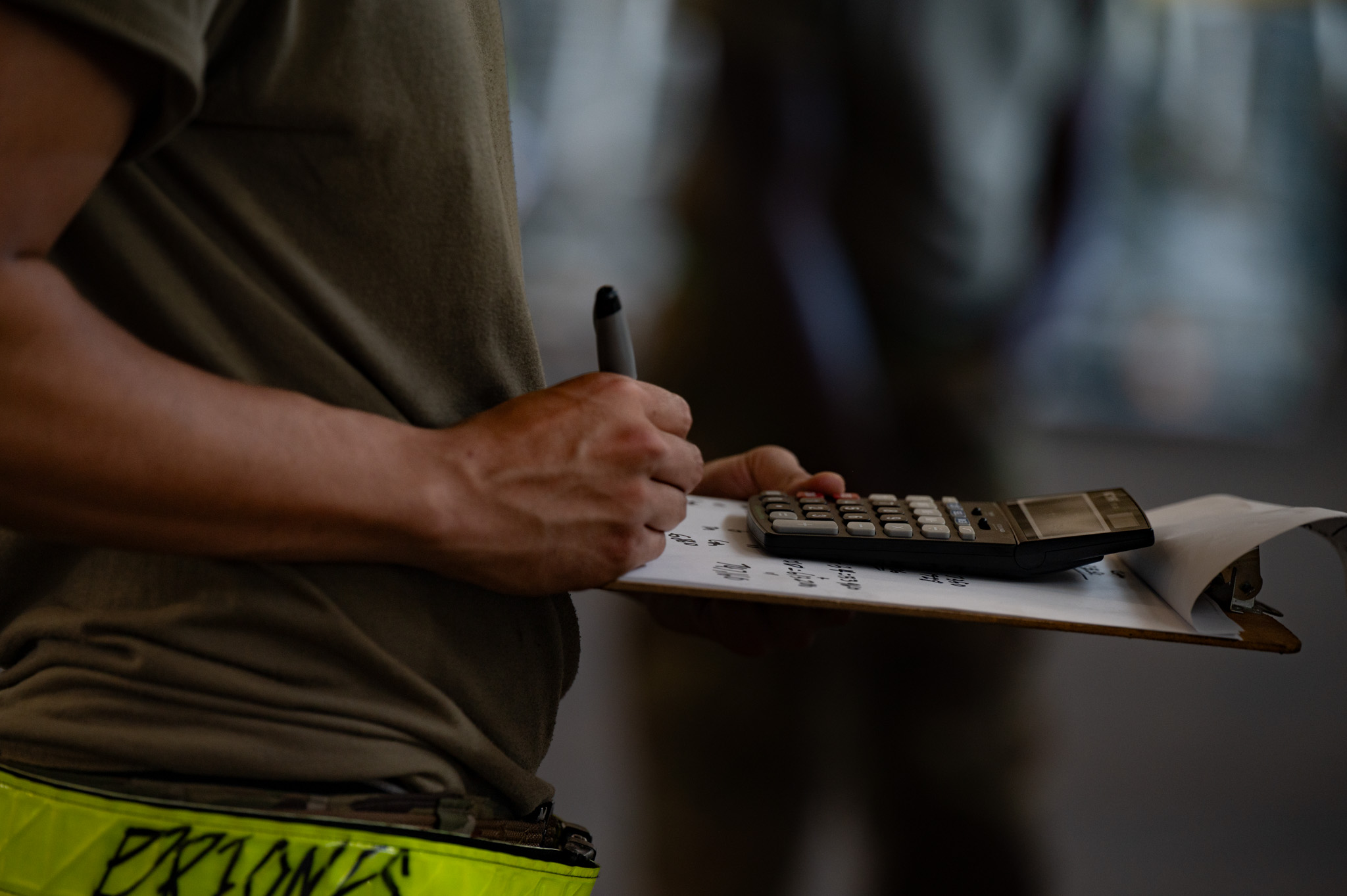 Airmen conducting logistics operations at Joint Base McGuire-Dix-Lakehurst